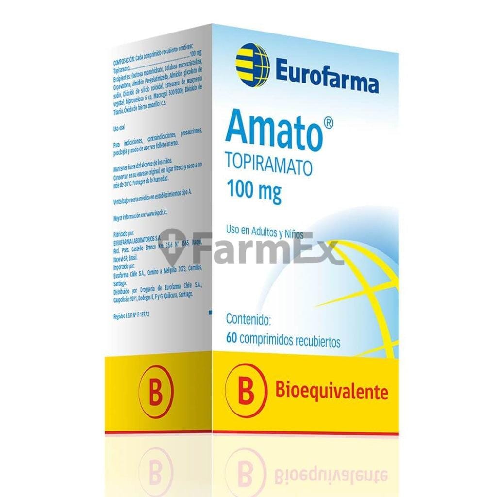 Amato 100 mg x 60 comprimidos Farmex-VidaTres-Persistente